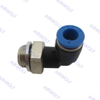 Festo QSL-G3/8-10 QSL-G3/8-10-20 QSL-G3/8-12 QSL-G3/8-12-20 QSL Series L-shape Push-in fitting