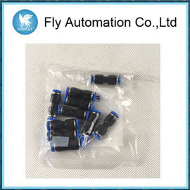 Plastic Body Pneumatic System Components Push In Connector 4mm Size