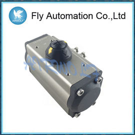 AT92 1/2" 1"  1.5"  2"  Spring Return Single Acting Pneumatic Actuator Silver Aluminum Alloy Materials