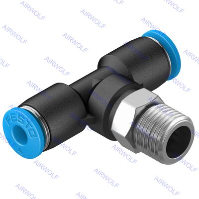 Festo QST-1/8-4 QST-1/8-4-100 QST-1/8-6 QST-1/8-6-100 QST Series Push-in T-fitting