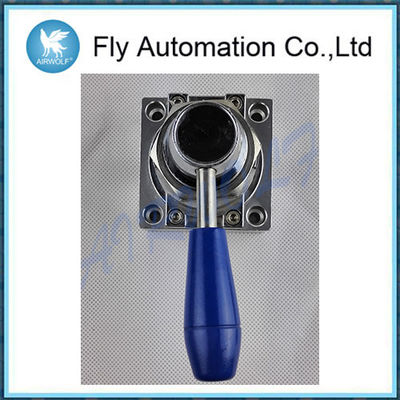 Silvery 4H Series Pneumatic Hand Valve 4H230-08S 3 Position Spring Return