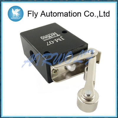 Reduce Noise Pneumatic Manual Valve JM-07 Pollution Black Roller Type