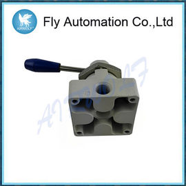 Rotary Style Hand Lever Valve 4HV330-10S Pneumatic Toggle Switch Direct Acting Type