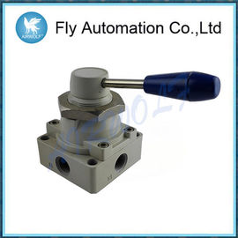 Rotary Style Hand Lever Valve 4HV330-10S Pneumatic Toggle Switch Direct Acting Type