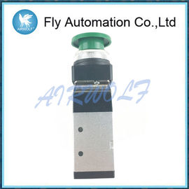 Aluminium Alloy 5/2 Way Pneumatic Manual Valve Compressed Air Fluid