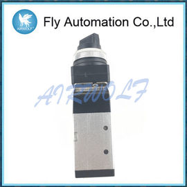 Aluminium Alloy 5/2 Way Pneumatic Manual Valve Compressed Air Fluid