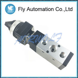 Aluminium Alloy 5/2 Way Pneumatic Manual Valve Compressed Air Fluid