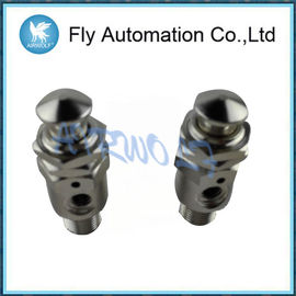 Push Button Type aluminium alloy  Pneumatic Manual Valve TAC-2P TAC-3P TAC-4P TAC-4PP Nickel Plated