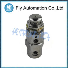 Push Button Type aluminium alloy  Pneumatic Manual Valve TAC-2P TAC-3P TAC-4P TAC-4PP Nickel Plated