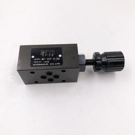 Pressure Oil Lightweight Hydraulic Cartridge Valve / Pressure Control Valve