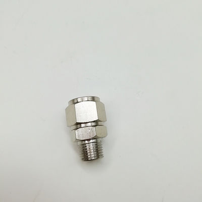 Small Size Pneumatic Tube Fittings High Precision For Air Piping / Pneumatic Tools