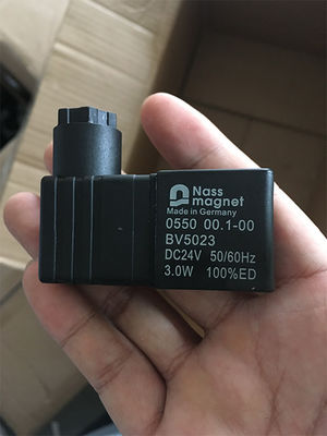 Black Color Electric Magnetic Induction Coil 24v Solenoid Coil For Common Mode Filter