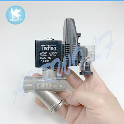 Electronic Fixed Time Like Draw Off ADV-15T Air Compressor Solenoid Valve 15mm