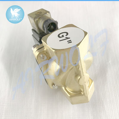 1.05MPa PU220 Series PU220-04 PU225-08 Brass Solenoid Valves Water