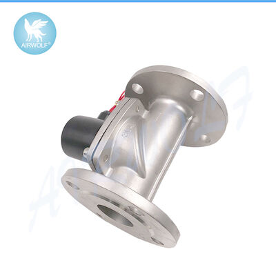 Normally Closed Flanged Stainless Steel Solenoid Valve