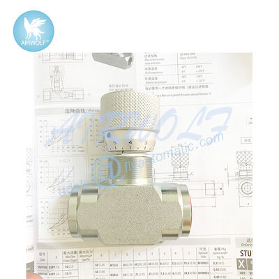 STB-G3/4 Hydraulic One Way Throttle Valve PN40 For Flow Control