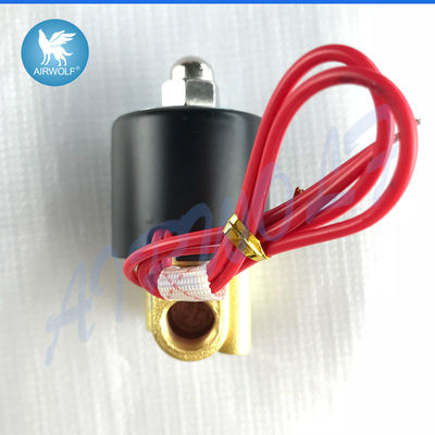 Brass 2W025-08 AC220V DC24V Water Solenoid Valves