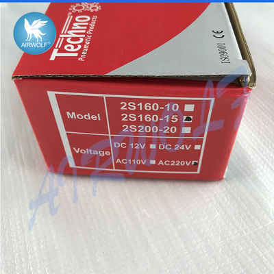 2S160-15 1/2 Inch 220VAC 24v Dc Water Solenoid Valve SS304 2 Way Ce Approved