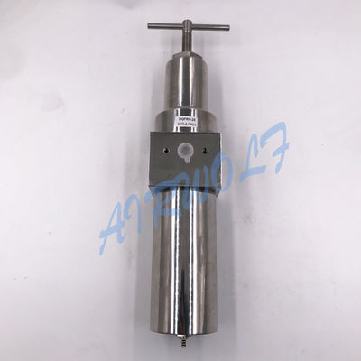 40 Bar SS304 1 Inch Dn25 Pneumatic Filter Regulator Bqfrh-25 Lubricator For Compressed Air