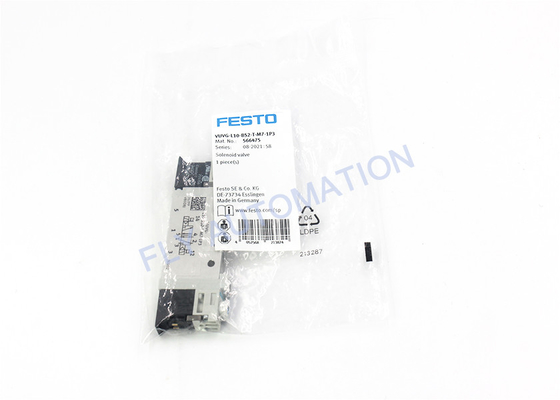 ISO FESTO 566475 Pneumatic Solenoid Valves VUVG-L10-B52-T-M7-1P3 Double Coil DC24V 8069719