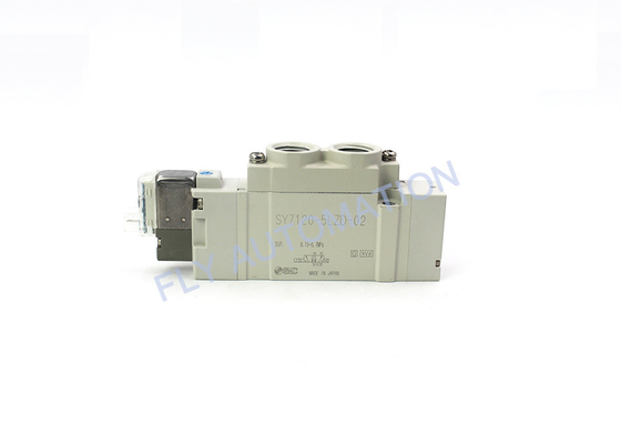 SY7120-5LZD-02 24v Pneumatic Solenoid Valve SMC Low Power G1/4 5/2 Way DC