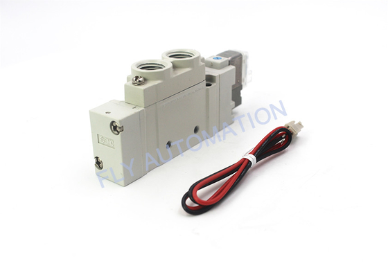 SY7120-5LZD-02 24v Pneumatic Solenoid Valve SMC Low Power G1/4 5/2 Way DC