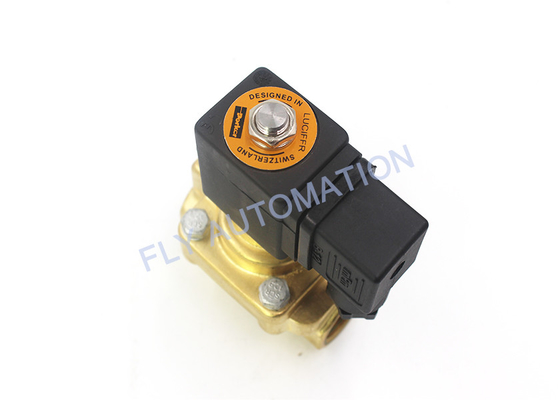 321H35 Parker Pneumatic Solenoid Valve 2 Way 24VDC Brass Normally Closed  1/2" General Purpose