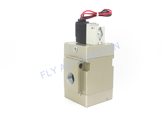 SMC VG342-5-G-04A 3 Way Pneumatic Solenoid Valve DC24V Aluminum Alloy Pilot Operated Poppet Type