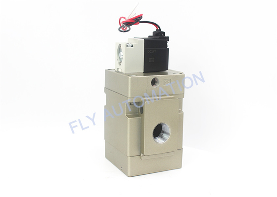 SMC VG342-5-G-04A 3 Way Pneumatic Solenoid Valve DC24V Aluminum Alloy Pilot Operated Poppet Type