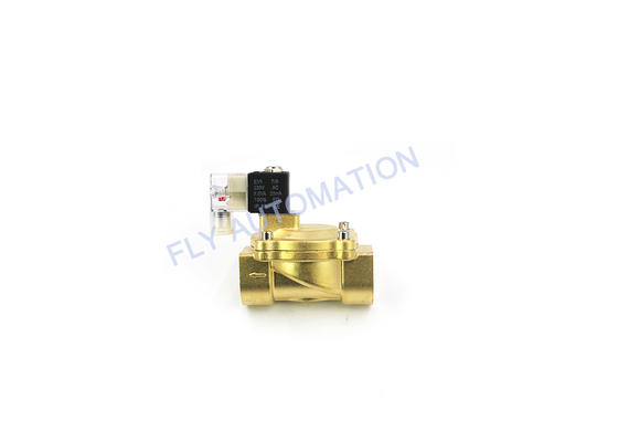 Brass AIRTAC 2V250-25 Fluid Control Valve 2/2 Way DC12V 24V AC220V