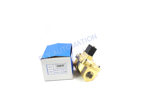 Brass AIRTAC 2V250-25 Fluid Control Valve 2/2 Way DC12V 24V AC220V