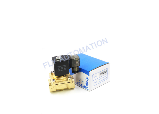 Trap 20mm Pu220-06 Water Solenoid Valves 6 Points Normally Closed Brass