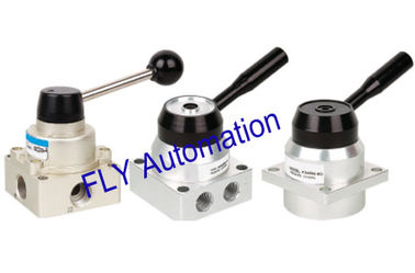 Sunrise Nielsen HV Series K34 Series 4/3 way Hand Rotary Pneumatic Manual Valve With 1/4", 3/8", 1/2" Port Size –20~+70℃ Working Temperature Range and 0~1.0MPa Operating Pressure