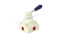AIRTAC 4HV330-08 Manual Pneumatic Valve 4 Way 2 Position Hand Lever 1/4" BSPT Center Closed