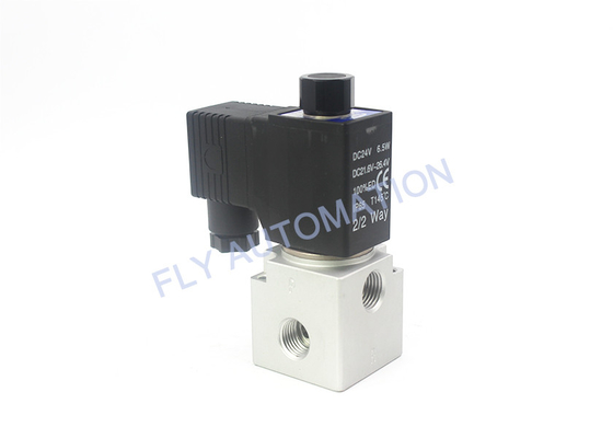 1/4" Series Solenoid Valve 3 / 2 Way Aluminum Alloy AC220V