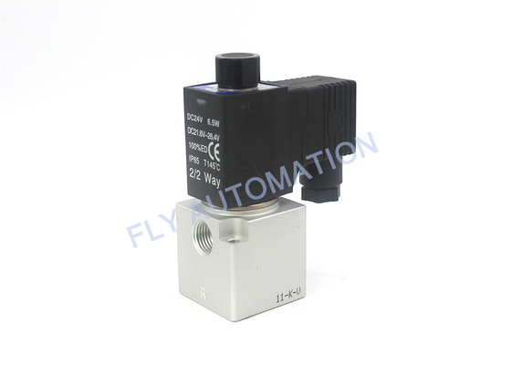 1/4" Series Solenoid Valve 3 / 2 Way Aluminum Alloy AC220V