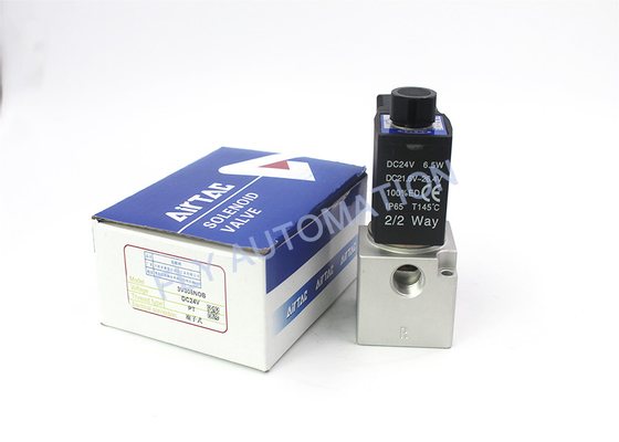 1/4" Series Solenoid Valve 3 / 2 Way Aluminum Alloy AC220V