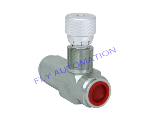 STU-G1'' Throttle Check Speed Regulating Valve Flow Restrictor Carbon Steel