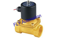 2W400-40 1.5&quot; Threaded 2 Way Water Solenoid Valves Operated Directly Without Pressure