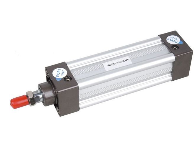 SU Standard Pneumatic Air Cylinders with 20mm Adjustable Cushion Stroke