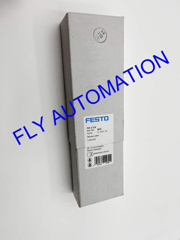 FESTO Whisker valve FVS-3-1/8 3876  	Pneumatic Manual Valve