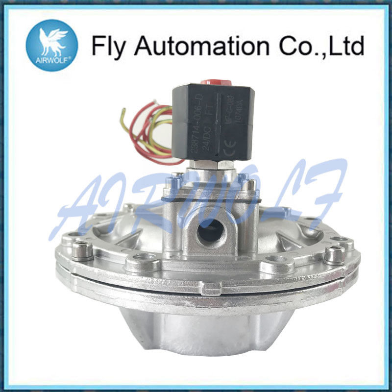 High Flow 3 Inch NBR Coil Customized 8353 Series  Wire Type Pulse Solenoid Valve