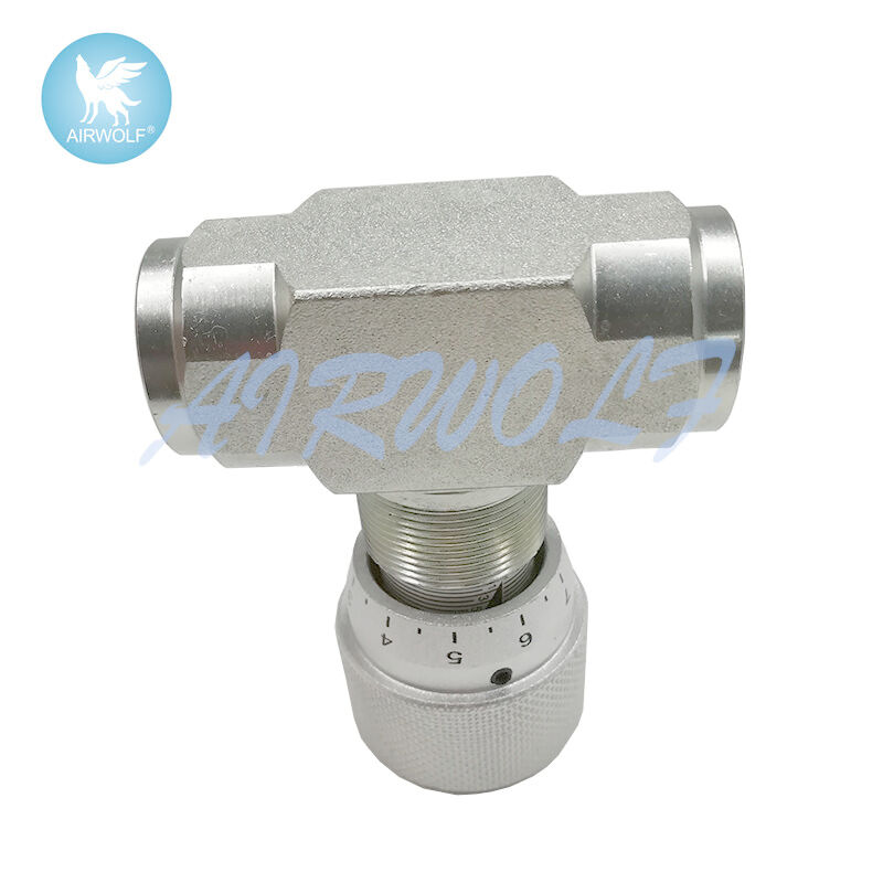 40Mpa STB-G1/4 Hydraulic Flow Control Valve With Scale