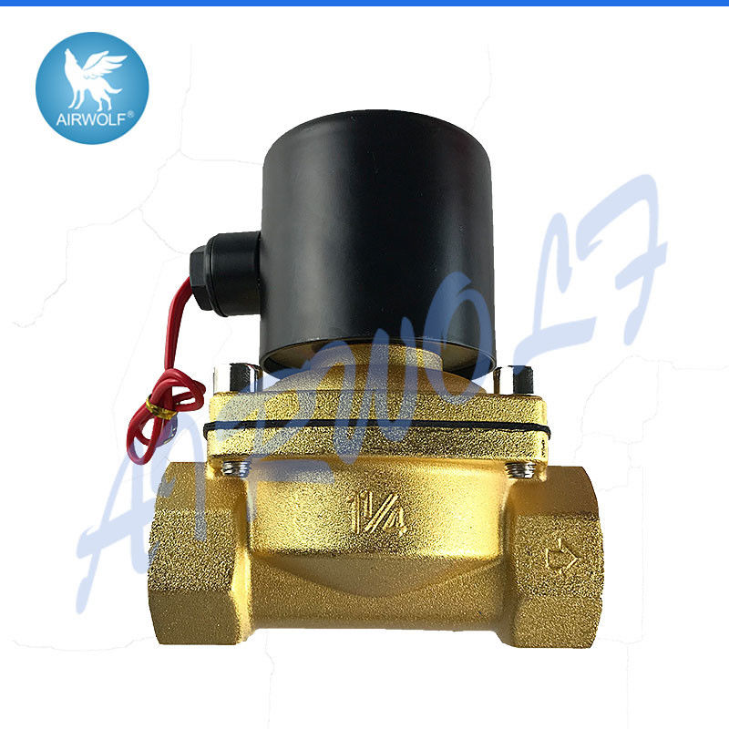 2W350-35 1 1/4 Inch Water Solenoid Valves 2 Position 2 Way AC220v