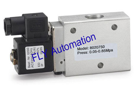 Electromagnetic Actuated,1/4" 1/2" Herion 8020750 Inline 5/2 3/2 Spool Pneumatic Valves