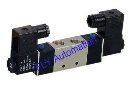 0.15~0.8MPa 5/2 and 5/3 Way Inner Guide Type Airtac Pneumatic Solenoid Valves 4V220-08