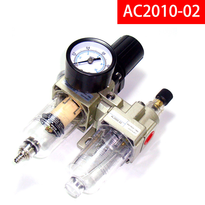 AC2010-02 Air Pump Compressor Oil Filter Regulator Trap Pressure Manual Drainage Supply