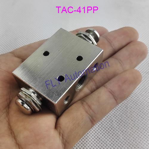 41p KOGANEI TAC2-31P/41P/41PP TAC2 Push Button Air Valve Spring Return ...