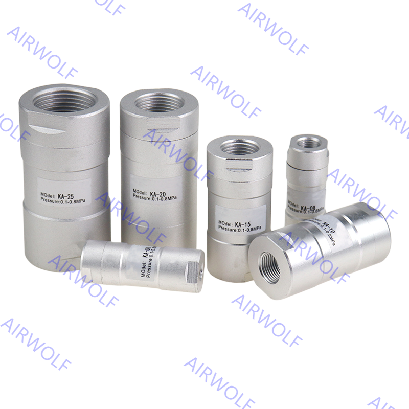 KA Series KA-25, KA-32, KA-40, KA-50 Air Flow Control One-way Check ...