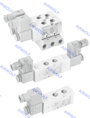 MVSC-260-4E1 MVSC-260-4E2 Mindman 5/2 Way  Aluminum DC24V AC220V AC110V DC12V